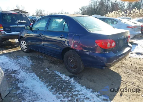 2006 Toyota Corolla Ce from USA, damaged, VIN 2T1BR32E96C665146